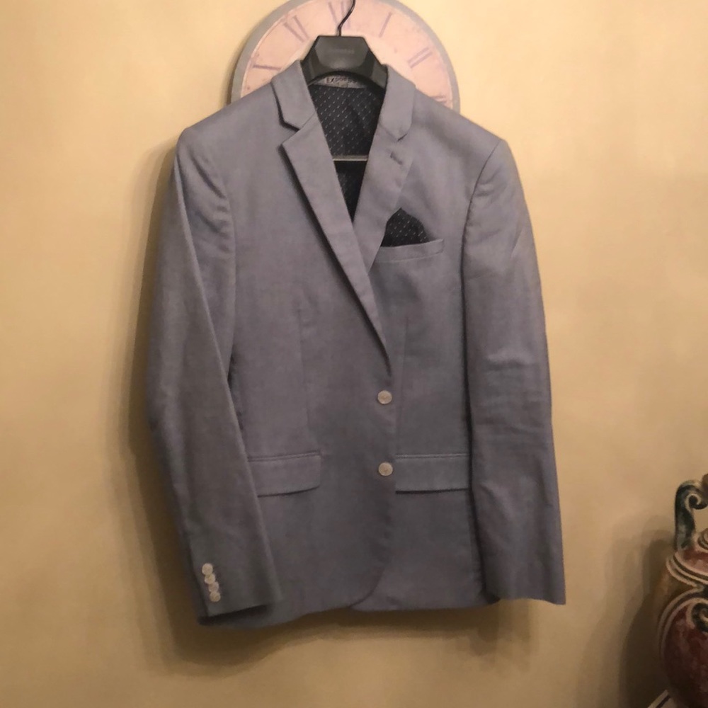 Light Blue Express Mens Sports Jacket size L